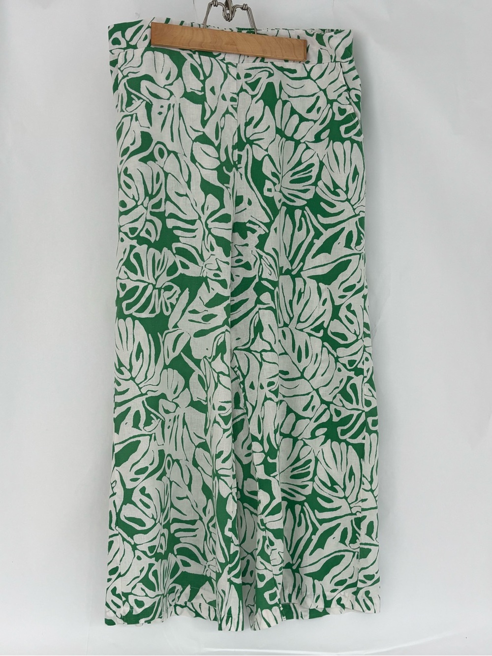 Panama Jack, wide leg, green/ white, print x large